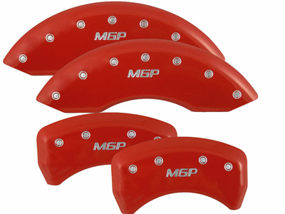 Mustang Red Brake Caliper Covers